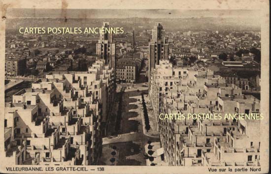 Cartes postales anciennes > CARTES POSTALES > carte postale ancienne > cartes-postales-ancienne.com Auvergne rhone alpes Rhone Villeurbanne