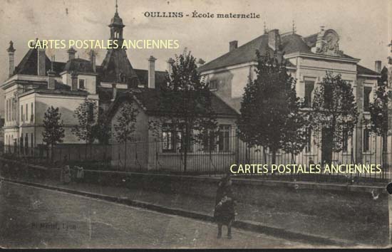 Cartes postales anciennes > CARTES POSTALES > carte postale ancienne > cartes-postales-ancienne.com Auvergne rhone alpes Rhone Oullins