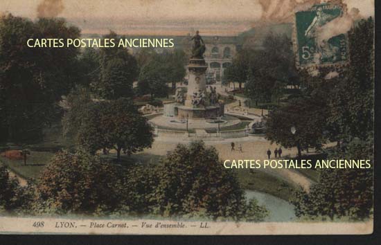 Cartes postales anciennes > CARTES POSTALES > carte postale ancienne > cartes-postales-ancienne.com Auvergne rhone alpes Rhone Lyon 2eme