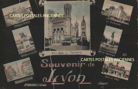 Cartes postales anciennes > CARTES POSTALES > carte postale ancienne > cartes-postales-ancienne.com Auvergne rhone alpes Rhone Lyon