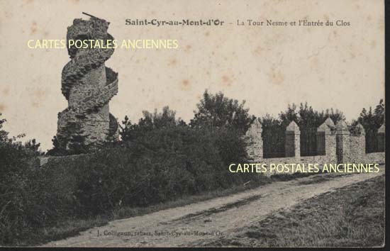 Cartes postales anciennes > CARTES POSTALES > carte postale ancienne > cartes-postales-ancienne.com Auvergne rhone alpes Rhone Saint Cyr Au Mont D Or