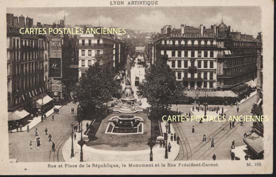Cartes postales anciennes > CARTES POSTALES > carte postale ancienne > cartes-postales-ancienne.com Auvergne rhone alpes Rhone Lyon 2eme
