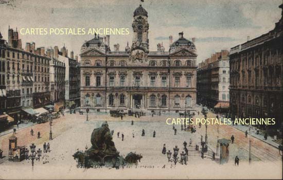 Cartes postales anciennes > CARTES POSTALES > carte postale ancienne > cartes-postales-ancienne.com Auvergne rhone alpes Rhone Lyon 1er
