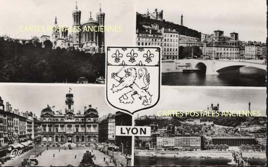 Cartes postales anciennes > CARTES POSTALES > carte postale ancienne > cartes-postales-ancienne.com Auvergne rhone alpes Rhone Lyon