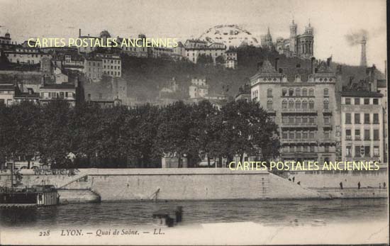 Cartes postales anciennes > CARTES POSTALES > carte postale ancienne > cartes-postales-ancienne.com Auvergne rhone alpes Rhone Lyon