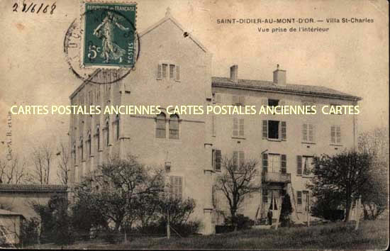 Cartes postales anciennes > CARTES POSTALES > carte postale ancienne > cartes-postales-ancienne.com Auvergne rhone alpes Rhone Saint Didier Au Mont D Or