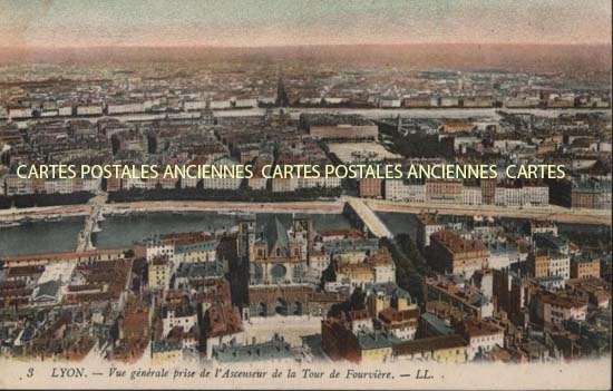 Cartes postales anciennes > CARTES POSTALES > carte postale ancienne > cartes-postales-ancienne.com Auvergne rhone alpes Rhone Lyon