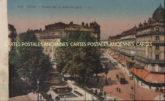 Cartes postales anciennes > CARTES POSTALES > carte postale ancienne > cartes-postales-ancienne.com Auvergne rhone alpes Rhone Lyon 2eme