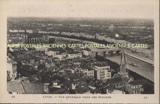 Cartes postales anciennes > CARTES POSTALES > carte postale ancienne > cartes-postales-ancienne.com Auvergne rhone alpes Rhone Lyon