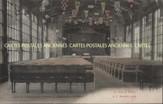 Cartes postales anciennes > CARTES POSTALES > carte postale ancienne > cartes-postales-ancienne.com Auvergne rhone alpes Rhone Charbonnieres Les Bains