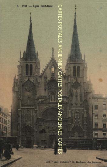 Cartes postales anciennes > CARTES POSTALES > carte postale ancienne > cartes-postales-ancienne.com Auvergne rhone alpes Rhone Lyon 2eme