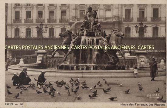 Cartes postales anciennes > CARTES POSTALES > carte postale ancienne > cartes-postales-ancienne.com Auvergne rhone alpes Rhone Lyon 1er