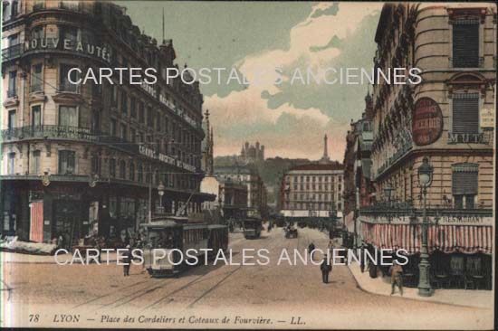 Cartes postales anciennes > CARTES POSTALES > carte postale ancienne > cartes-postales-ancienne.com Auvergne rhone alpes Rhone Lyon 2eme