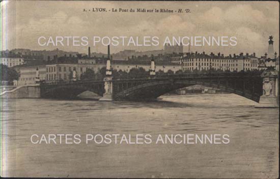 Cartes postales anciennes > CARTES POSTALES > carte postale ancienne > cartes-postales-ancienne.com Auvergne rhone alpes Rhone Lyon 2eme