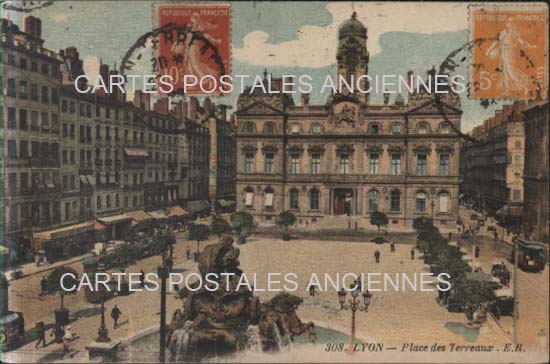 Cartes postales anciennes > CARTES POSTALES > carte postale ancienne > cartes-postales-ancienne.com Auvergne rhone alpes Rhone Lyon 1er