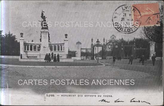 Cartes postales anciennes > CARTES POSTALES > carte postale ancienne > cartes-postales-ancienne.com Auvergne rhone alpes Rhone Lyon 6eme