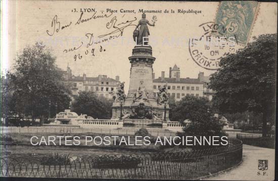 Cartes postales anciennes > CARTES POSTALES > carte postale ancienne > cartes-postales-ancienne.com Auvergne rhone alpes Rhone Lyon 2eme