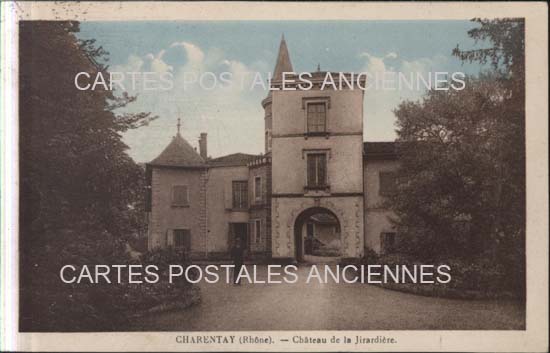 Cartes postales anciennes > CARTES POSTALES > carte postale ancienne > cartes-postales-ancienne.com Auvergne rhone alpes Rhone Charentay