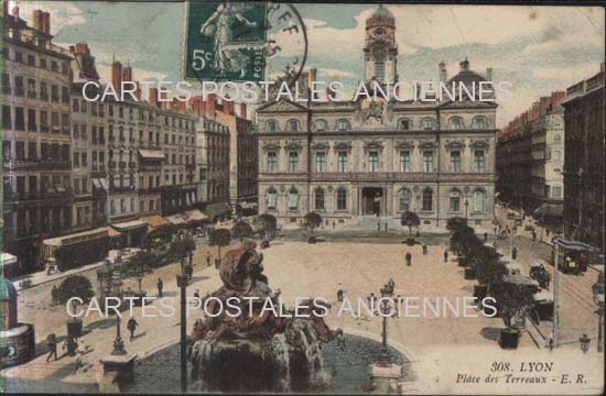 Cartes postales anciennes > CARTES POSTALES > carte postale ancienne > cartes-postales-ancienne.com Auvergne rhone alpes Rhone Lyon 1er