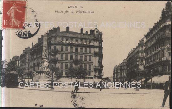Cartes postales anciennes > CARTES POSTALES > carte postale ancienne > cartes-postales-ancienne.com Auvergne rhone alpes Rhone Lyon 2eme