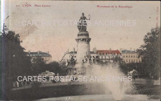 Cartes postales anciennes > CARTES POSTALES > carte postale ancienne > cartes-postales-ancienne.com Auvergne rhone alpes Rhone Lyon 2eme