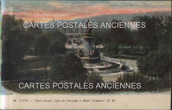 Cartes postales anciennes > CARTES POSTALES > carte postale ancienne > cartes-postales-ancienne.com Auvergne rhone alpes Rhone Lyon 2eme