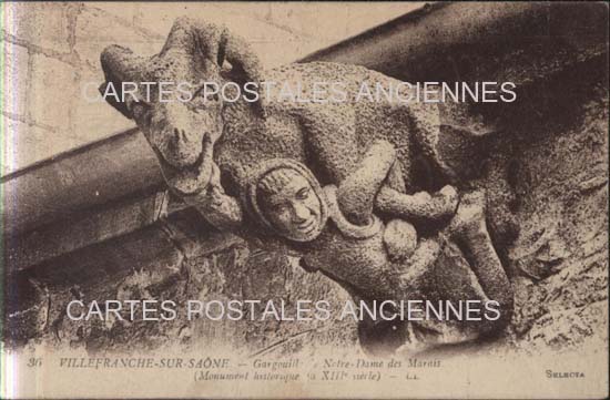 Cartes postales anciennes > CARTES POSTALES > carte postale ancienne > cartes-postales-ancienne.com Auvergne rhone alpes Rhone Villefranche Sur Saone