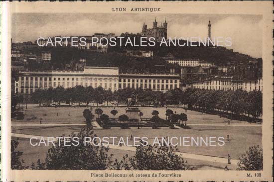Cartes postales anciennes > CARTES POSTALES > carte postale ancienne > cartes-postales-ancienne.com Auvergne rhone alpes Rhone Lyon 2eme