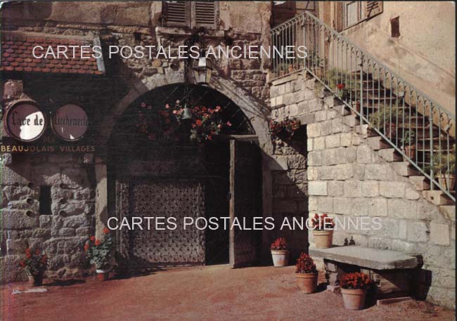 Cartes postales anciennes > CARTES POSTALES > carte postale ancienne > cartes-postales-ancienne.com Auvergne rhone alpes Rhone Vaux En Beaujolais