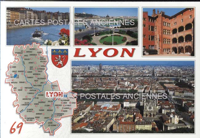 Cartes postales anciennes > CARTES POSTALES > carte postale ancienne > cartes-postales-ancienne.com Auvergne rhone alpes Rhone Lyon 5eme