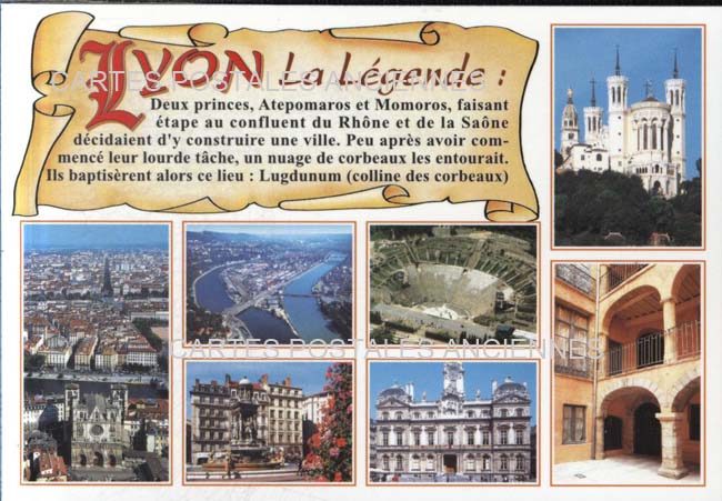 Cartes postales anciennes > CARTES POSTALES > carte postale ancienne > cartes-postales-ancienne.com Auvergne rhone alpes Rhone Lyon 1er