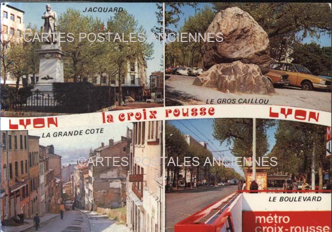 Cartes postales anciennes > CARTES POSTALES > carte postale ancienne > cartes-postales-ancienne.com Auvergne rhone alpes Rhone Lyon 4eme