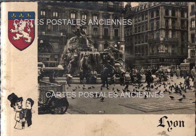Cartes postales anciennes > CARTES POSTALES > carte postale ancienne > cartes-postales-ancienne.com Auvergne rhone alpes Rhone Lyon 1er