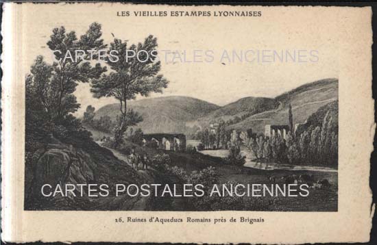 Cartes postales anciennes > CARTES POSTALES > carte postale ancienne > cartes-postales-ancienne.com Auvergne rhone alpes Rhone Brignais