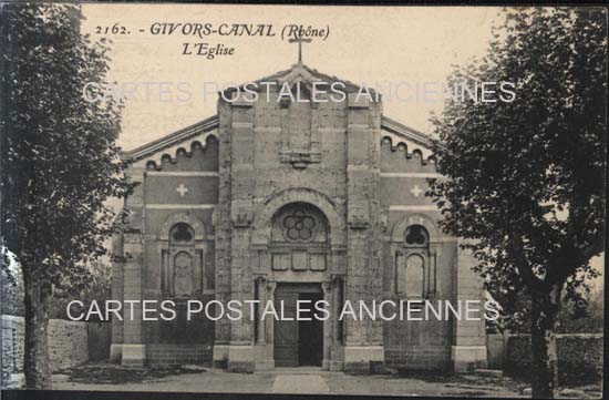 Cartes postales anciennes > CARTES POSTALES > carte postale ancienne > cartes-postales-ancienne.com Auvergne rhone alpes Rhone Givors