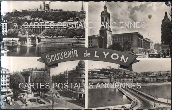 Cartes postales anciennes > CARTES POSTALES > carte postale ancienne > cartes-postales-ancienne.com Auvergne rhone alpes Rhone Lyon