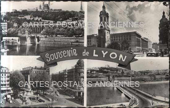 Cartes postales anciennes > CARTES POSTALES > carte postale ancienne > cartes-postales-ancienne.com Auvergne rhone alpes Rhone Lyon