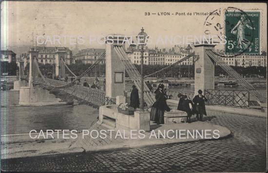 Cartes postales anciennes > CARTES POSTALES > carte postale ancienne > cartes-postales-ancienne.com Auvergne rhone alpes Rhone Lyon 2eme
