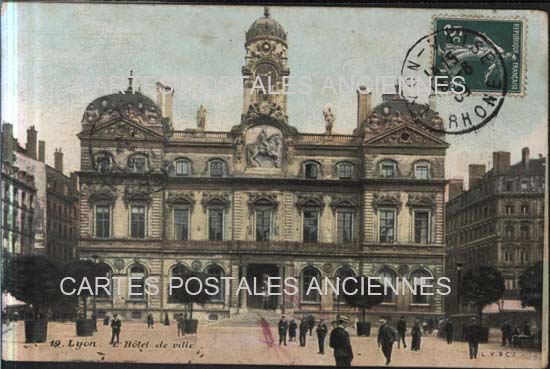 Cartes postales anciennes > CARTES POSTALES > carte postale ancienne > cartes-postales-ancienne.com Auvergne rhone alpes Rhone Lyon 1er