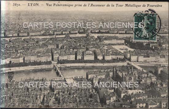 Cartes postales anciennes > CARTES POSTALES > carte postale ancienne > cartes-postales-ancienne.com Auvergne rhone alpes Rhone Lyon 5eme