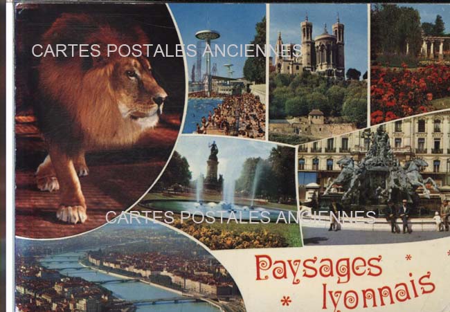 Cartes postales anciennes > CARTES POSTALES > carte postale ancienne > cartes-postales-ancienne.com Auvergne rhone alpes Rhone Lyon
