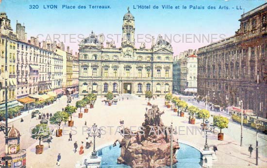 Cartes postales anciennes > CARTES POSTALES > carte postale ancienne > cartes-postales-ancienne.com Auvergne rhone alpes Rhone Lyon 1er