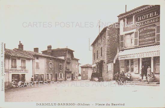 Cartes postales anciennes > CARTES POSTALES > carte postale ancienne > cartes-postales-ancienne.com Auvergne rhone alpes Rhone Dardilly