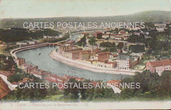 Cartes postales anciennes > CARTES POSTALES > carte postale ancienne > cartes-postales-ancienne.com Auvergne rhone alpes Rhone Lyon