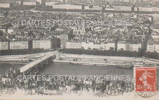 Cartes postales anciennes > CARTES POSTALES > carte postale ancienne > cartes-postales-ancienne.com Auvergne rhone alpes Rhone Lyon