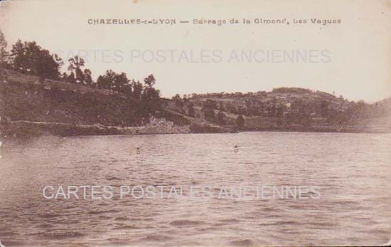 Cartes postales anciennes > CARTES POSTALES > carte postale ancienne > cartes-postales-ancienne.com Auvergne rhone alpes Rhone Grezieu Le Marche