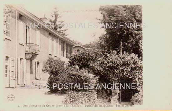 Cartes postales anciennes > CARTES POSTALES > carte postale ancienne > cartes-postales-ancienne.com Auvergne rhone alpes Rhone Saint Cyr Au Mont D Or