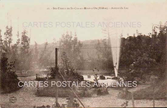 Cartes postales anciennes > CARTES POSTALES > carte postale ancienne > cartes-postales-ancienne.com Auvergne rhone alpes Rhone Saint Cyr Au Mont D Or