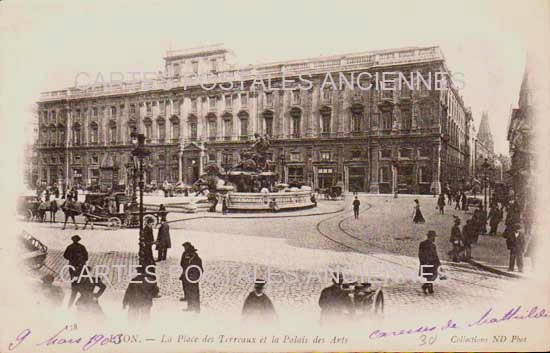 Cartes postales anciennes > CARTES POSTALES > carte postale ancienne > cartes-postales-ancienne.com Auvergne rhone alpes Rhone Lyon 1er