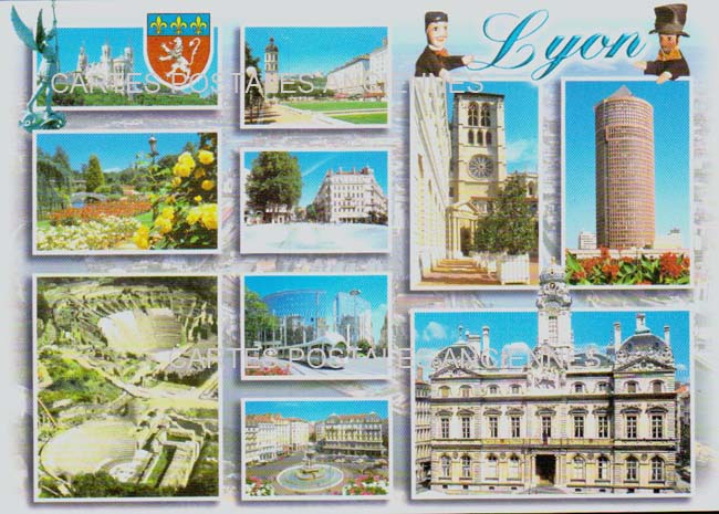 Cartes postales anciennes > CARTES POSTALES > carte postale ancienne > cartes-postales-ancienne.com Auvergne rhone alpes Rhone Lyon